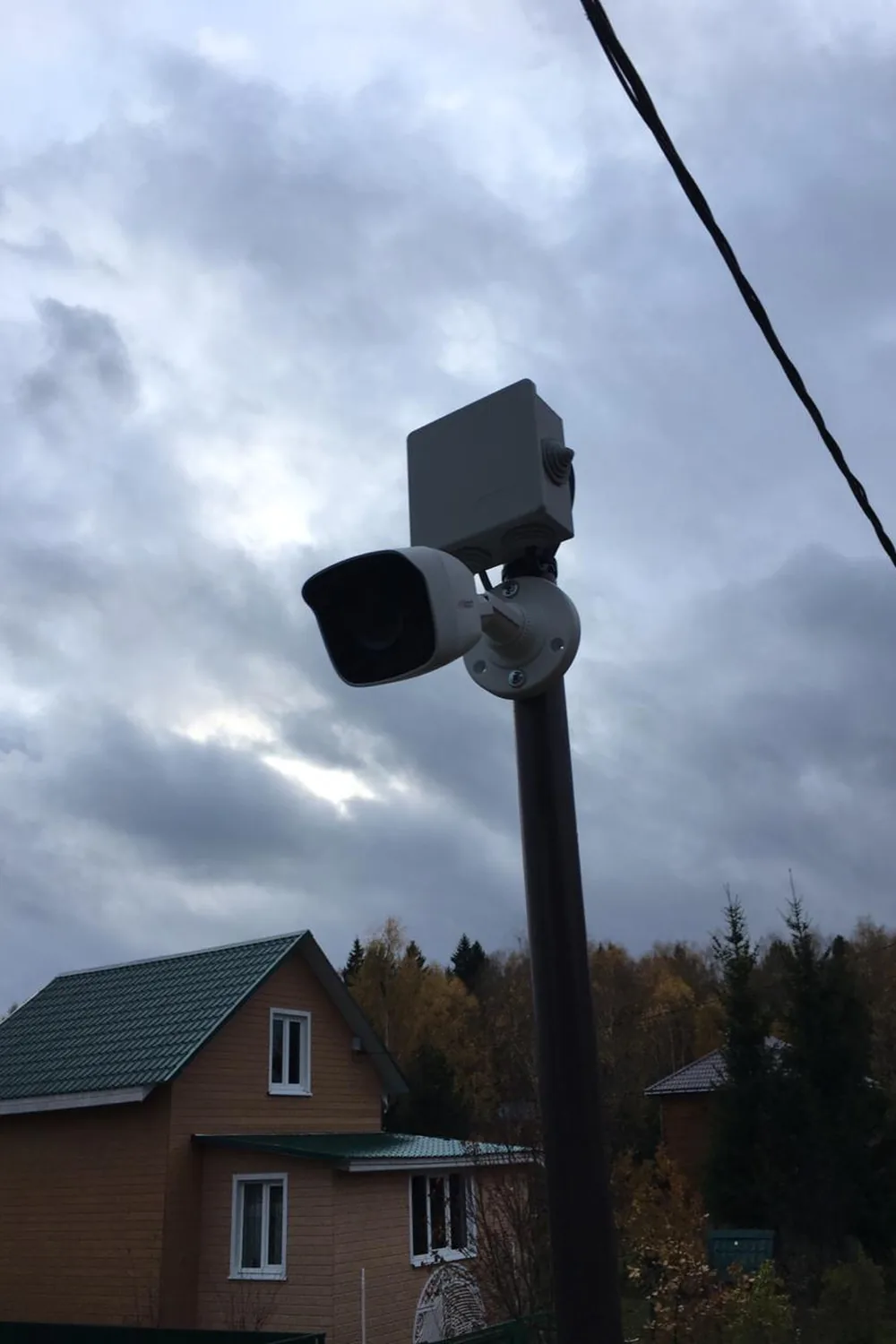 Пример работ по видеонаблюдению